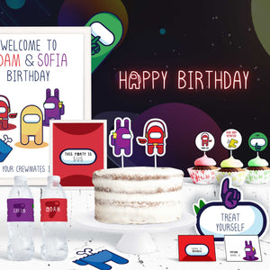 Among us Birthday Party Bundle