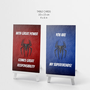 SPIDERMAN Birthday Party Bundle