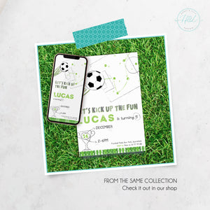 SOCCER Birthday Party Printable Bundle