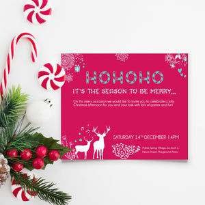 ITS THE SEASON Christmas Party Invitation