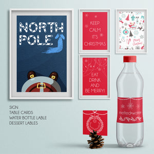 ITS THE SEASON Christmas party Printable bundle