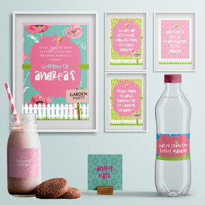 FLORAL Birthday Party Bundle