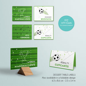 SOCCER Birthday Party Printable Bundle