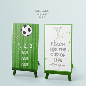 SOCCER Birthday Party Printable Bundle