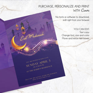 SUHOOR Invitation Template