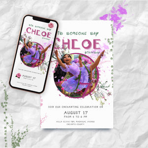 ENCANTO Girl Birthday Invitation