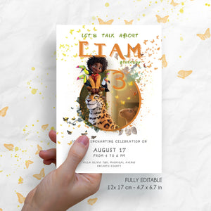 ENCANTO Boy Birthday Invitation