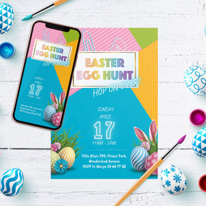 EASTER Egg Hunt Invitation